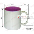 color inside sublimation mugs